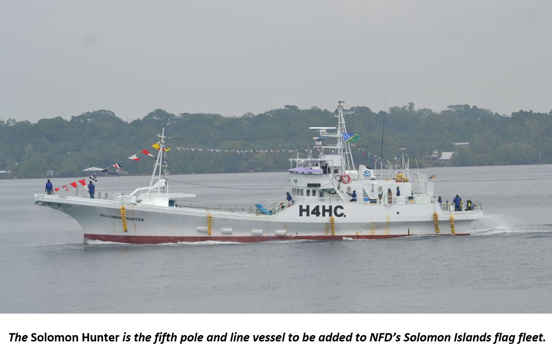 Tri Marine Adds New Pole and Line Solomon Hunter to National Fisheries  Developments Fleet – Tri Marine Group